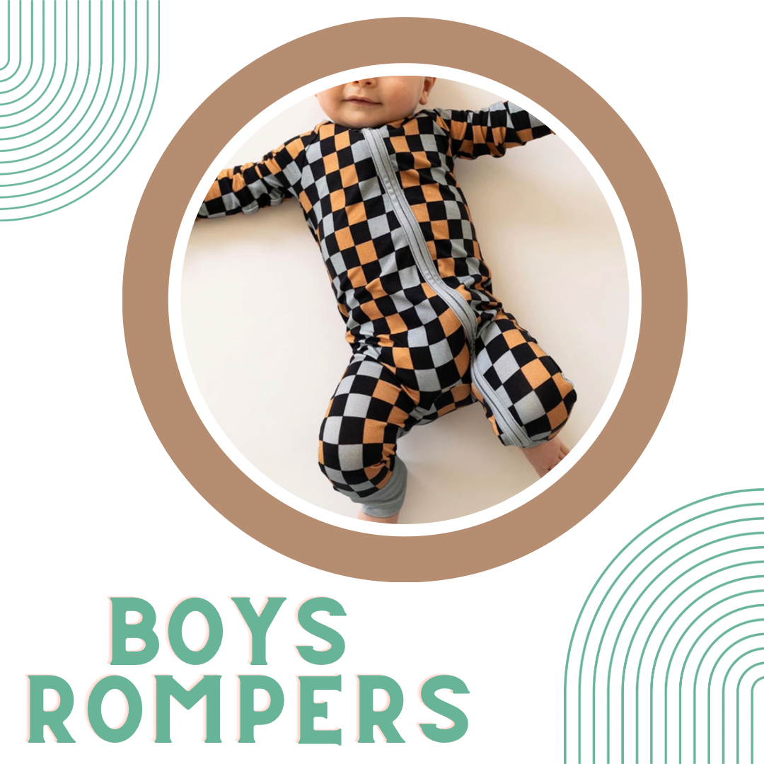 Boys Rompers , Onesies & Bodysuits